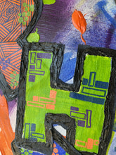 Load image into Gallery viewer, Marie "Rie" Thomas - PHAT - diptych painting, Wall Art, Rie Design, Atrium 916 - Sacramento.Shop