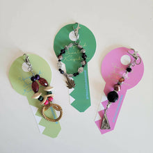 Load image into Gallery viewer, Tenacious Goods - Upcycled Jewelry Keychain Fob, Jewelry, Tenacious Goods, Atrium 916 - Sacramento.Shop