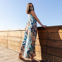 Load image into Gallery viewer, Yennie Zhou Designs - Wavy Geometric Cocoon Dress w/ Pocket and Matching Mask, Fashion, Yennie Zhou Designs, Sacramento . Shop