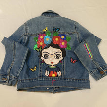 Load image into Gallery viewer, Maggie Devos - Sequined Fridita Jean Jacket - Size 8/M girls, Fashion, Maggie Devos, Atrium 916 - Sacramento.Shop