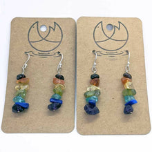 Load image into Gallery viewer, Arcane Moon - Rainbow / Pride Gemstone Earring, Jewelry, Arcane Moon, Atrium 916 - Sacramento.Shop