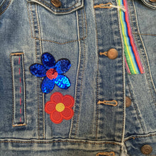 Load image into Gallery viewer, Maggie Devos - Sequined Fridita Jean Jacket - Size 8/M girls, Fashion, Maggie Devos, Atrium 916 - Sacramento.Shop