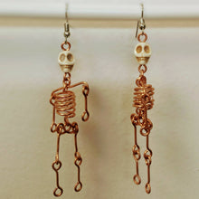 Load image into Gallery viewer, Stone Turner Creations- Regular Skeleton Earrings, Jewelry, Stone Turner Creations, Atrium 916 - Sacramento.Shop
