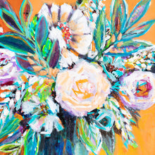 Load image into Gallery viewer, Nida Akhtar Studio - Gold Rosette Painting, Wall Art, Nida Akhtar Studio, Sacramento . Shop