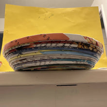 Load image into Gallery viewer, Paper Zen Designs - Rolled Upcycled Magazine Paper Container, Home Decor, Paper Zen Designs, Atrium 916 - Sacramento.Shop