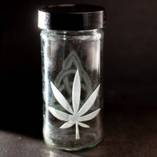 Load image into Gallery viewer, Peace Core Glass Art - Ancient Art Series Celtic Etched Glass Jar, Home Decor, Peace Core Glass Art, Atrium 916 - Sacramento.Shop