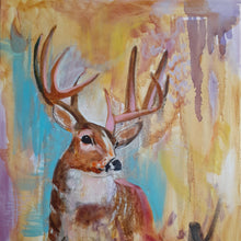 Load image into Gallery viewer, Edda Davila - Deer Spring16"x20", Wall Art, Edda Davila, Sacramento . Shop