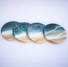 Load image into Gallery viewer, Kat Martinez - Beach Coaster Set, Home Decor - Sacramento . Shop