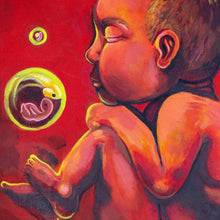 Load image into Gallery viewer, Elysiumstar Art - Misconception - OOAK Pop Surreal Acrylic Painting, Wall Art, Elysiumstar Art, Sacramento . Shop