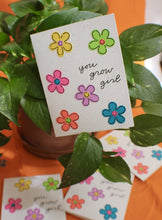 Load image into Gallery viewer, Handmade by Nicole- You Grow Girl, Greeting Cards, Handmade By Nicole, Atrium 916 - Sacramento.Shop