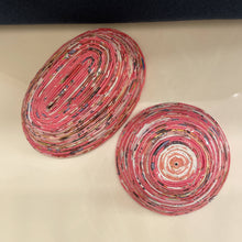 Load image into Gallery viewer, Paper Zen Designs - Set of 2, Oval and Round Containers, Home Decor, Paper Zen Designs, Atrium 916 - Sacramento.Shop