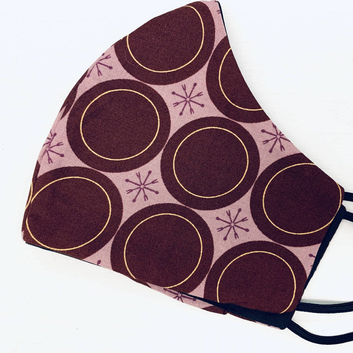 David's Tailoring Express Mid Century Modern Art Deco Mask Atrium