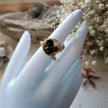 Load image into Gallery viewer, Island Girl Art - Wire Wrapped Ring- Tiger's Eye Nest, Jewelry, Island Girl Art by Rhean, Atrium 916 - Sacramento.Shop