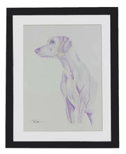 Load image into Gallery viewer, Oakes Art - &quot;Purple Reign&quot; Dog Portrait, Wall Art, Oakes Art, Atrium 916 - Sacramento.Shop
