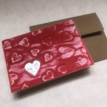 Load image into Gallery viewer, Susan Twining Creations - Handmade Heart Greeting Card - 3 1/2" x 5", Stationery, Susan Twining Creations, Atrium 916 - Sacramento.Shop