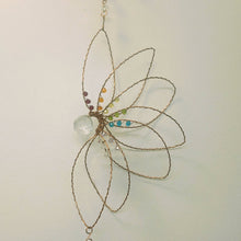 Load image into Gallery viewer, Stone Turner Creations - Abstract Flower Sun Catcher, Home Decor, Stone Turner Creations, Atrium 916 - Sacramento.Shop