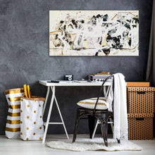 Load image into Gallery viewer, Aisha Abdul Rahman - Immersive Grey Wall Art Painting - Sacramento . Shop