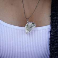 Load image into Gallery viewer, Succulent Sirens- Lichen Asymmetry Pendant Hemp Necklace, jewelry, Skye Bergen, Sacramento . Shop