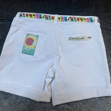 Load image into Gallery viewer, Maggie Devos-White embellished shorts-skull - Size 6, Fashion, Maggie Devos, Atrium 916 - Sacramento.Shop