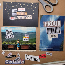 Load image into Gallery viewer, Tenacious Goods - Take One, Make One Vintage Postcard Collage Kit, Crafts, Tenacious Goods, Atrium 916 - Sacramento.Shop