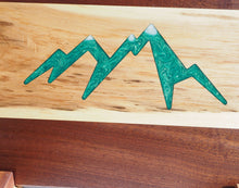 Load image into Gallery viewer, WCS Designs- Serving/Charcuterie board with mountain scene, Wood Working, WCS Designs, Atrium 916 - Sacramento.Shop