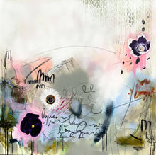 Load image into Gallery viewer, Edda Davila - Differential -Abstract grey floral painting "30x30", Wall Art, Edda Davila, Atrium 916 - Sacramento.Shop