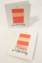 Load image into Gallery viewer, Handmade by Nicole - Birthday Cake, Stationery, Handmade By Nicole, Atrium 916 - Sacramento.Shop
