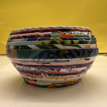 Load image into Gallery viewer, Paper Zen Designs - Rolled Upcycled Magazine Paper Container #36, Home Decor, Paper Zen Designs, Atrium 916 - Sacramento.Shop