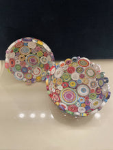 Load image into Gallery viewer, Paper Zen Designs - Medium 6” Rolled Coiled Magazine Bowl Multi-color, Home Decor, Paper Zen Designs, Atrium 916 - Sacramento.Shop