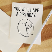 Load image into Gallery viewer, Karen Sue Studios - Birthday Fortune Cookie, Stationery, Karen Sue Studios, Sacramento . Shop