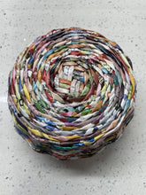 Load image into Gallery viewer, Paper Zen Designs - Medium Paper Weaved Round Container, Home Decor, Paper Zen Designs, Atrium 916 - Sacramento.Shop