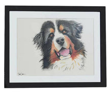 Load image into Gallery viewer, Oakes Art - &quot;Keep Smiling&quot; Dog Portrait, Wall Art, Oakes Art, Atrium 916 - Sacramento.Shop
