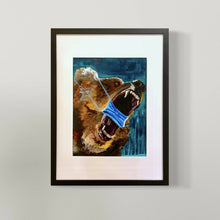 Load image into Gallery viewer, Osborn Arts - Masked Up Bear, Wall Art, Osborn Arts, Atrium 916 - Sacramento.Shop