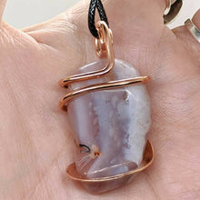 Load image into Gallery viewer, Arcane Moon - Copper Wrapped Carnelian Pendant, Jewelry, Arcane Moon, Atrium 916 - Sacramento.Shop