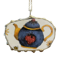 Load image into Gallery viewer, Zombie Upcycled - Dinner Plate Jewelry, Jewelry, Zombie Upcycled, Atrium 916 - Sacramento.Shop