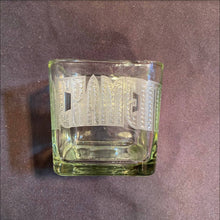 Load image into Gallery viewer, Peace Core Glass Art - Sandblast-Etched Glass "Sacramento" Candle Holder, Glasswork, Peace Core Glass Art, Atrium 916 - Sacramento.Shop