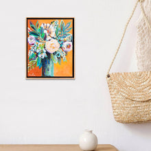 Load image into Gallery viewer, Nida Akhtar Studio - Gold Rosette Painting, Wall Art, Nida Akhtar Studio, Sacramento . Shop