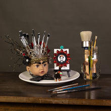 Load image into Gallery viewer, Grace Yip Designs - Frida the Fierce Baby Doll Art, Home Decor, Grace Yip Designs, Sacramento . Shop