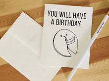 Load image into Gallery viewer, Karen Sue Studios - Birthday Fortune Cookie, Stationery, Karen Sue Studios, Sacramento . Shop