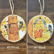 Load image into Gallery viewer, Enchanted Wood Goods - Storybook Ornaments - Goodnight Owl
