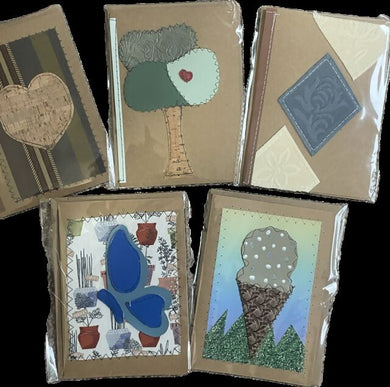 Lorna M Designs - Upcycled Greeting Cards, Greeting Cards, Lorna M Designs, Atrium 916 - Sacramento.Shop