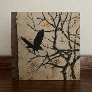 Pamela Herlihy - Raven with Full Moon, Wall Art, Pamela Herlihy Art, Atrium 916 - Sacramento.Shop