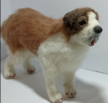 Load image into Gallery viewer, nestneedlesandknots - felted Saint Bernard, Sculpture, Nestneedlesandknots, Atrium 916 - Sacramento.Shop
