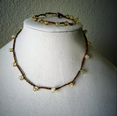 citrine set