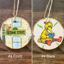 Load image into Gallery viewer, Enchanted Wood Goods - Storybook Ornaments - Sesame Street
