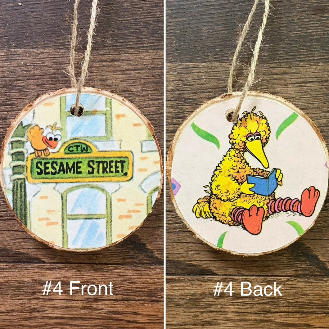 Enchanted Wood Goods - Storybook Ornaments - Sesame Street, Home Decor, Enchanted Wood Goods, Atrium 916 - Sacramento.Shop