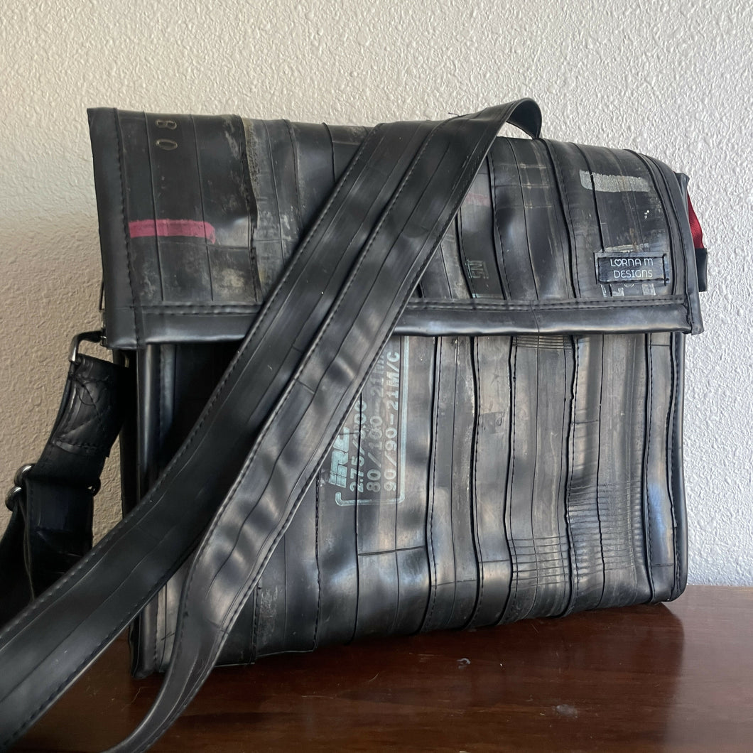 Lorna M Design - Inner Tube Messenger Bag, Bags, Lorna M Designs, Atrium 916 - Sacramento.Shop