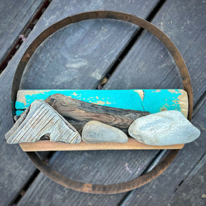 Enchanted Wood Goods - Wine Barrel Beachscape