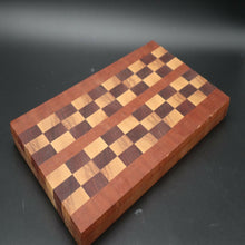 Load image into Gallery viewer, Lake Forest Woodworks - End Grain Cutting Board with cherry, ash and walnut, Kitchen &amp; Dishware, Lake Forest Wood Works, Atrium 916 - Sacramento.Shop
