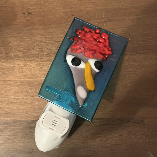 Shmak Creations - Face Night Light, Glasswork, Shmak Creations, Atrium 916 - Sacramento.Shop